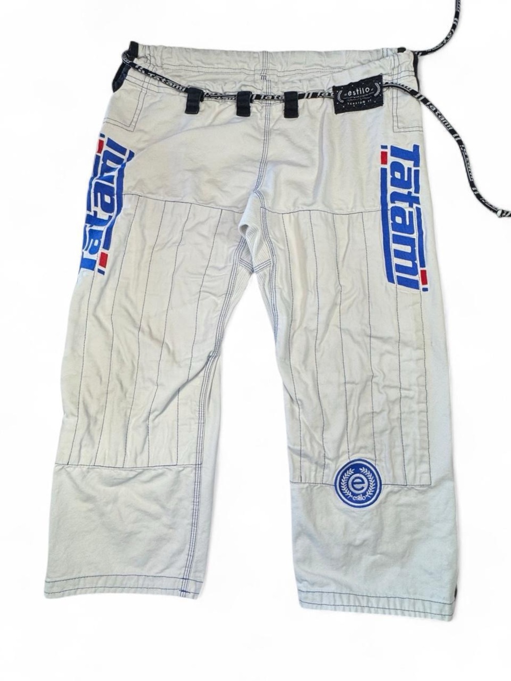 Tatami Estilo VI BJJ Gi Pants A2 White Adult Brazilian Jiu-Jitsu